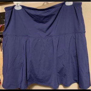 Plus Size 24 Lands End swim skirt